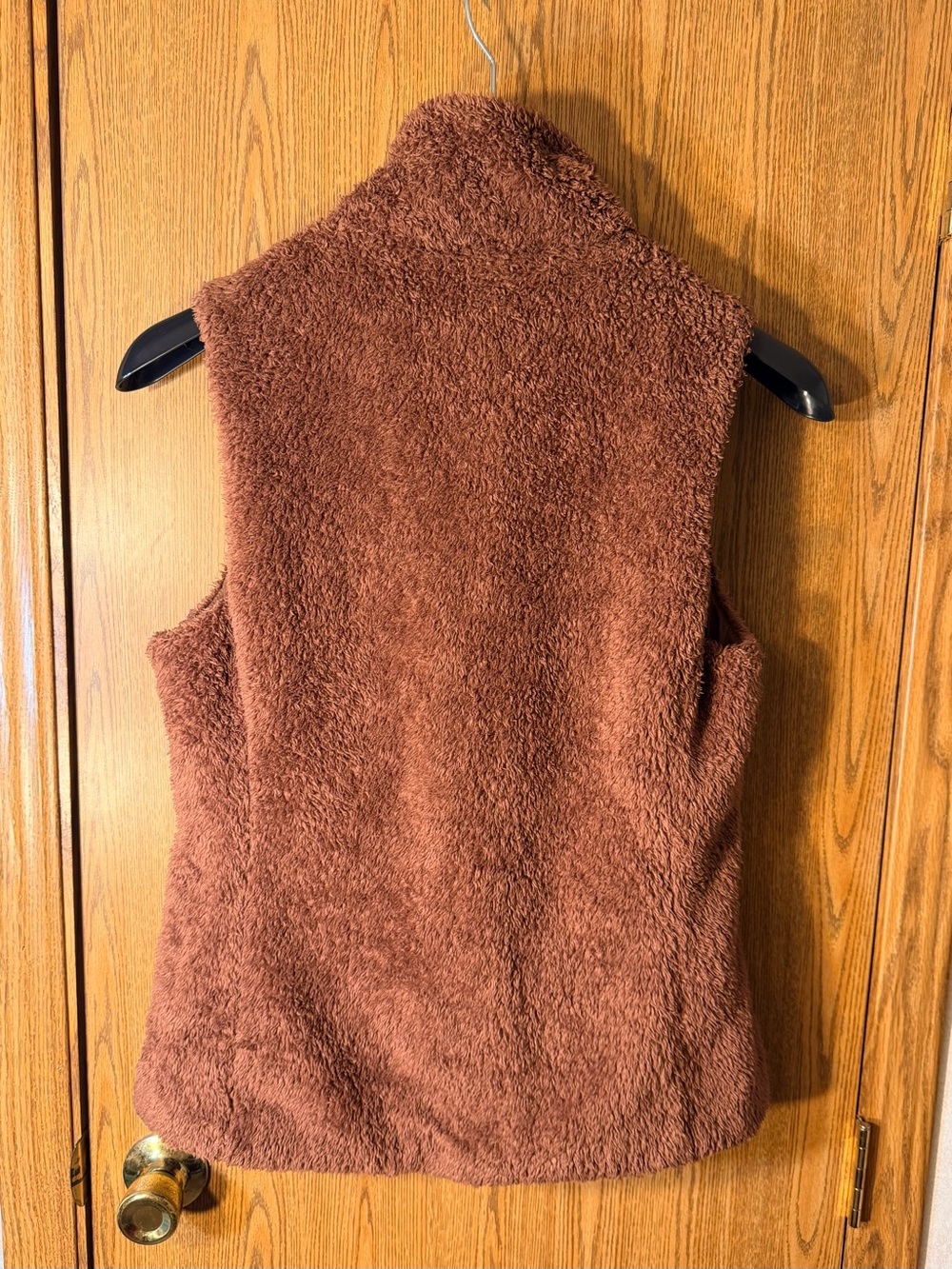 Patagonia Los Gatos Brown Sherpa Fleece Vest - Picture 7 of 7